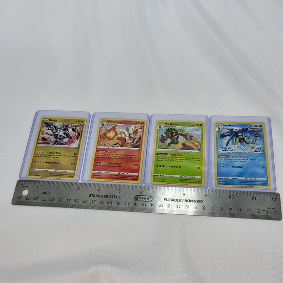 Set of Four Pokemon TCG Galar Power Holographic Cards 2020 - Picture 7 of 7